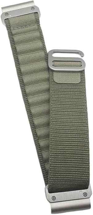 Custom Fit by Wrist Size, Small & Large Wrists, for Garmin Nylon Watch Band –– Compatible with QuickFit 20mm / 22mm / 26mm, Fenix 7, Instinct 2X, Forerunner, Epix, Tactix, MARQ, quatix, Approach