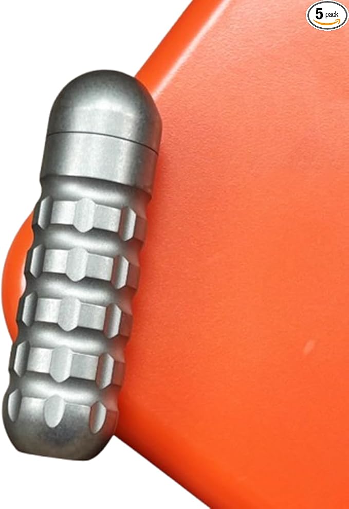 Titanium Keychain Pill Holder Mini Daily Pill Box Pendant Container Waterproof Metal Case Bottle Portable Organizer (Ti 1)