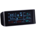 BOSREROY Portable 9-in-1 Air Quality Monitor, Indoor CO2, VOC, and Formaldehyde Detector with AQI, PM2.5 for Home Monitoring, Air Quality Tester with Clear Display