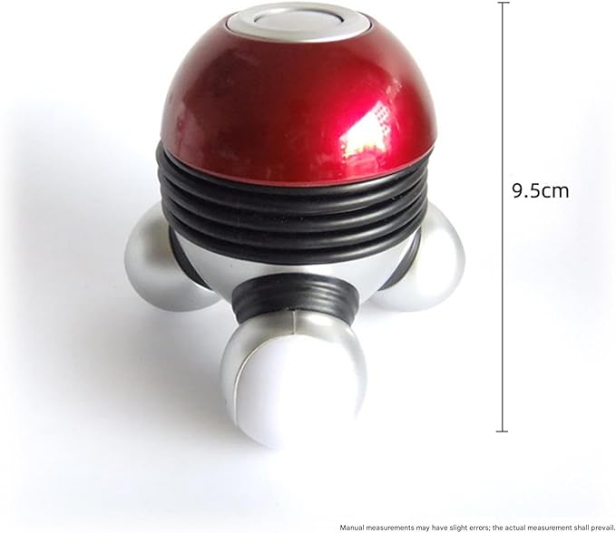 Mini Massager - Portable Compact Massage Tool for Neck Back Shoulder Leg, Rechargeable & Adjustable Vibration for Home Office Travel Use