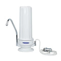 Smart Countertop Water Filter System | Crystal Quest (Single, White - Polypropylene)