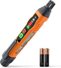 Natural Gas Detector, TopTes PT177 Gas Leak Detector with Audible & Visual Alarm, Portable Gas Sniffer to Locate Combustible Leak Sources Like Methane, Propane for Home (Includes Battery x2)-Orange