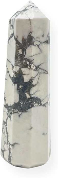 WholesaleGemShop 3 Inch Gemstones Obelisk Tower Jumbo Facet Aura Rock Crystal Natural Polished Earth Wand Spirit