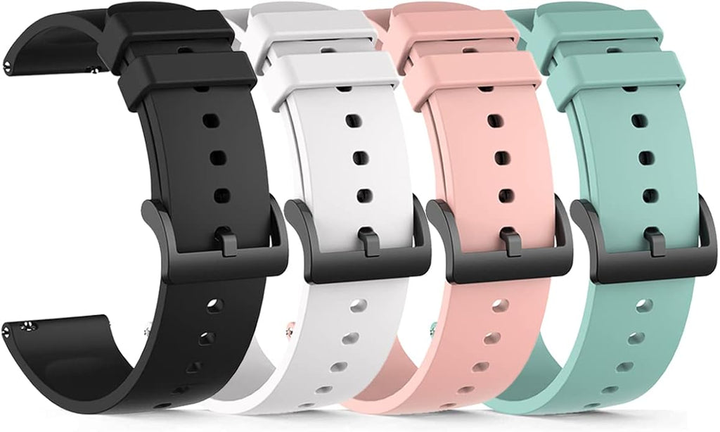 22mm Silicone Strap for Spade Co Health Smartwatch 4, IBESI VWY27, Amzhero/VRPEFIT/Quican/Faweio/Fitpolo IDW13, zakotu/Jugeman Y66, WeurGhy/Kuizil T70, SAIKATI/SOUYIE IDW28, Tensky GTX12, Gydom LW51 Smart Watch Bands