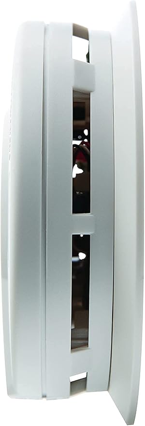 Kidde Smoke Detector, 10-Year Battery, LED Indicators, Replacement Alert, Test-Reset Button, 6 Pack, White