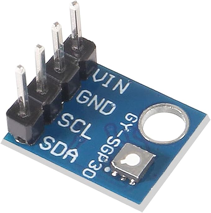2PCS SGP30 Air Measurement Gas Sensor TVOC/eCO2 Air Quality Carbon Dioxide Detector to Replace CCS811 Carbon Dioxide CO2 VOCs Air Quality Gas Sensor Module for Arduino 2PCS