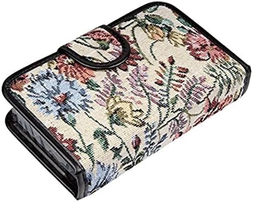Floral Pill Case Box, 14 Day Pill Holder Pill Container & Medication Organizer, Travel Case - 4 Marked Compartments for Each Day of The Week - Morn, Noon, Eve, Bed