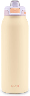 Ello Pop & Fill Insulated Stainless Steel Water Bottle with Quick Fill Lid, Leakproof Locking, Sip or Chug Spout, BPA-Free, Double Wall Vacuum Insulated for Sports, Travel & School- 22oz / 32oz / 40oz