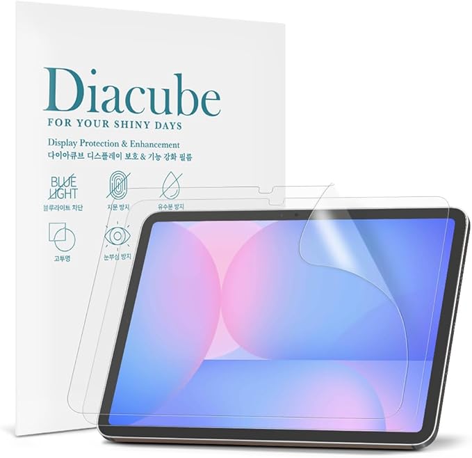 2-Pack Anti Glare Screen Protector with Blue Light Filter For Samsung Galaxy Tab S11 11 inch, Anti-Glare Matte PET Film, Anti-Fingerprint, High Touch Sensitivity, Easy Installation