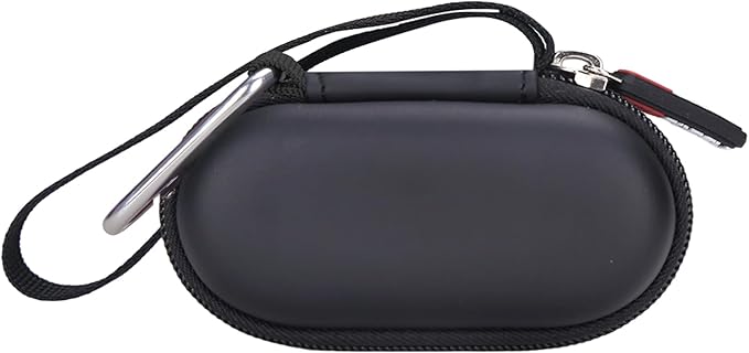 FBLFOBELI Hard Fingertip Pulse Oximeter Case, for Innovo Deluxe iP900AP/Zacurate Pro Series 500DL 500BL, for Small Children Blood Oxygen Monitor, 4.3x2.2x2.4 Inches, Case Only (Black)