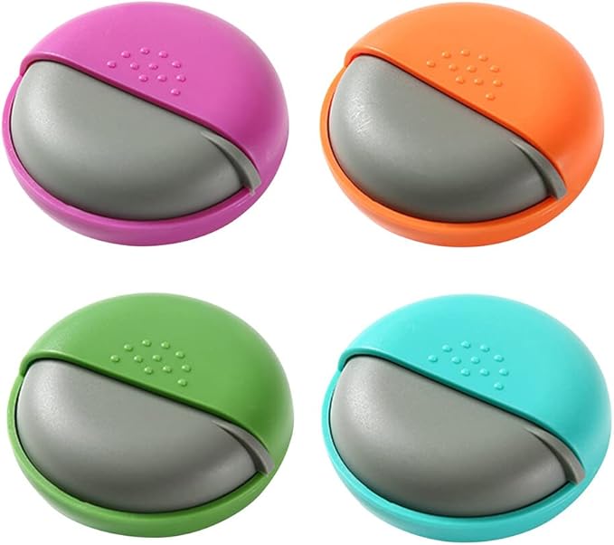 Portable Pill Case Pill Box Daily, Small Pill Organizer Box, Single Cell Round Medicine Box Push Pull Sealed Pill Holder, Round Daily Medicine Container for Traveling
