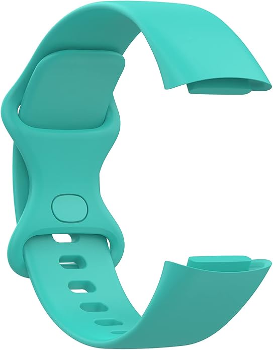Compatible Soft Silicone Bands Sports Wristbands Replacement for Fitbit Charge 5&Charge 6 Advanced Fitness & Health Tracker Accessories Small/Large Watchbands