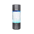 New Upgrade 10000PPB Hydrogen Water Bottle SPE/PEM Technology Seven Colorful Light Double Anti-Slip and Leak-Proof Hydrogen Water Generator with LCD Display (Gray, H60)