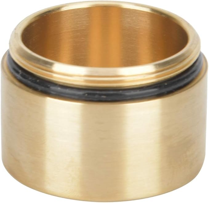 Ejoyous Brass Pill Box, Mini Round Shape Waterproof Dustproof Solid Brass Container Holder Metal Pill Container for Purse Pocket Travel, Small Outdoor Survival Pill Storage Case