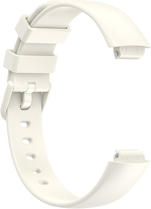 Sporty Wristbands Compatible with Fitbit Inspire 3 Health Tracker Replacement Accessories Soft Silicone Watch Bands for Inspire3 Fitness Tracker S/L