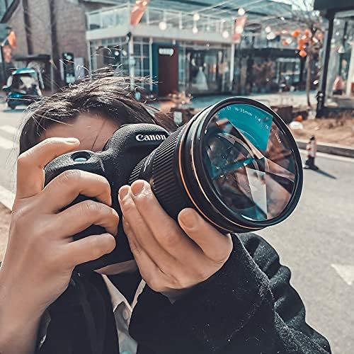 Pentaprism Filter Special Effects 77mm FX Glass Dazzling Film Large Screen Anamorphic DSLR Video Photography Camera Accessories