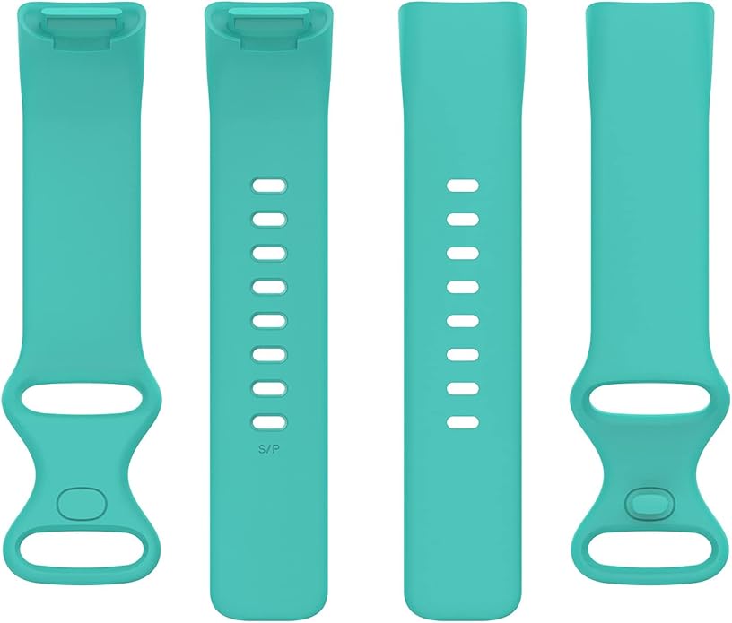 Compatible Soft Silicone Bands Sports Wristbands Replacement for Fitbit Charge 5&Charge 6 Advanced Fitness & Health Tracker Accessories Small/Large Watchbands