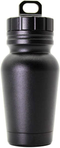 Waterproof Aluminum Pill Holder with Keychain Outdoor Medicine Bottle Seal First Aid Drug Holder
