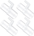 4 Pack CPAP Hose Adapter,CPAP Oxygen Enrichment Adapter,Universal Tube Connector for CPAP Tubing Hose,Oxygen Supplies