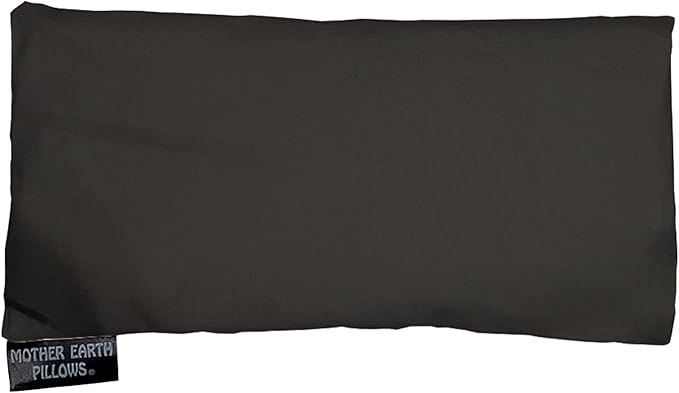 Mother Earth Pillows Therapeutic Eye Pillow (Black - No Herbs Added)