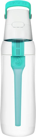 Dafi Filtered Water Bottle with Straw 24 oz - Sports Water Bottle Reusable with Carbon Filter for Travel, Gym, Daily Use - Leakproof, BPA-Free with Hypoallergenic Mouthpiece & Carrying Handle - Blue
