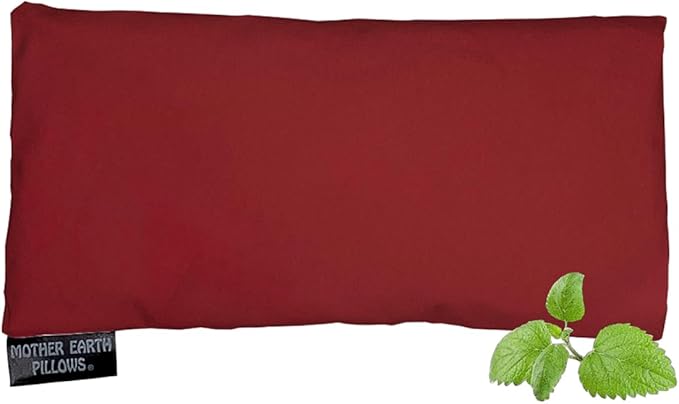 Mother Earth Pillows Therapeutic Eye Pillow (Wine - Relieve Herbal Blend)