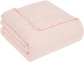 CuteKing Weighted Blanket for Adults(15lbs, 60"x80", Pink) Heavy Blanket for 140-150lbs, Weighted Blanket for Cooling & Heating with Premium Glass Beads, Soft Thick Blanket for Adult All-Season