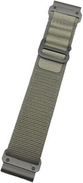 Custom Fit by Wrist Size, Small & Large Wrists, for Garmin Nylon Watch Band –– Compatible with QuickFit 20mm / 22mm / 26mm, Fenix 7, Instinct 2X, Forerunner, Epix, Tactix, MARQ, quatix, Approach