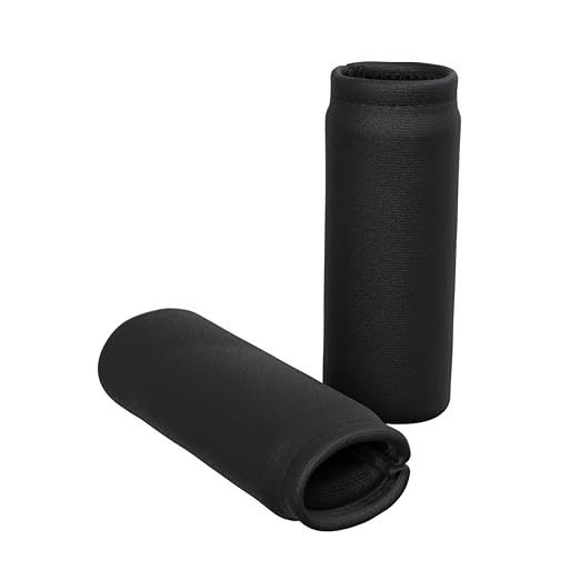 Strive Finger Sleeve Ice Pack Wrap, Hot & Cold Therapy Wrap for Soothing Relief and Support, Flexible Compression for Comfortable Healing, Perfect for Finger Pain and Injury Recovery, Black, 5-Pack