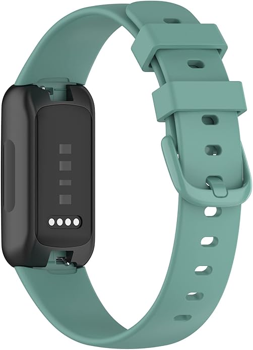 (4 Pack) Bands Straps Intended for Fitbit Inspire 3 Health & Fitness Tracker, Colorful Comfortable Flexible Silicone Band Rubber Strap Wristbands Sports Accessories for Inspire 3
