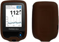 Premium Silicone Case for Freestyle Libre/Freestyle Libre 2 (Continuous Glucose Monitor) (Brown)