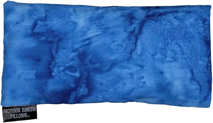 Mother Earth Pillows Therapeutic Eye Pillow (Blue Print - No Herbs Added)