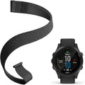 Strap Compatible with Garmin Forerunner 965/955/945/935，22mm Replacement Watch band - Woven Nylon with Hook-And-Loop