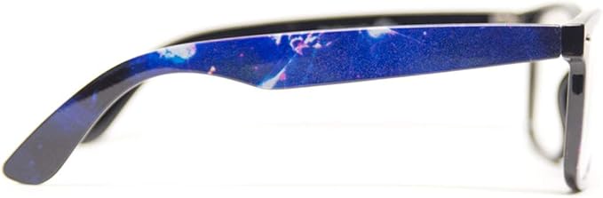 GloFX Ultimate Diffraction Glasses - Galaxy - 3D Prism Rainbow Effect - Great Edm, Festival, Concert, Fireworks, Christmas Lights, and Rave Accessory - Galaxy Frames