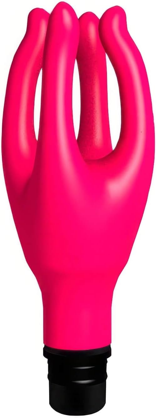 Massage Gun Attachments,Silicone Massage Gun Heads,Deep Tissue Percussion Trigger Point Massage Replacement Head, Plug and Play Comfort Tools (Color : E, Size : 18MM-19MM)