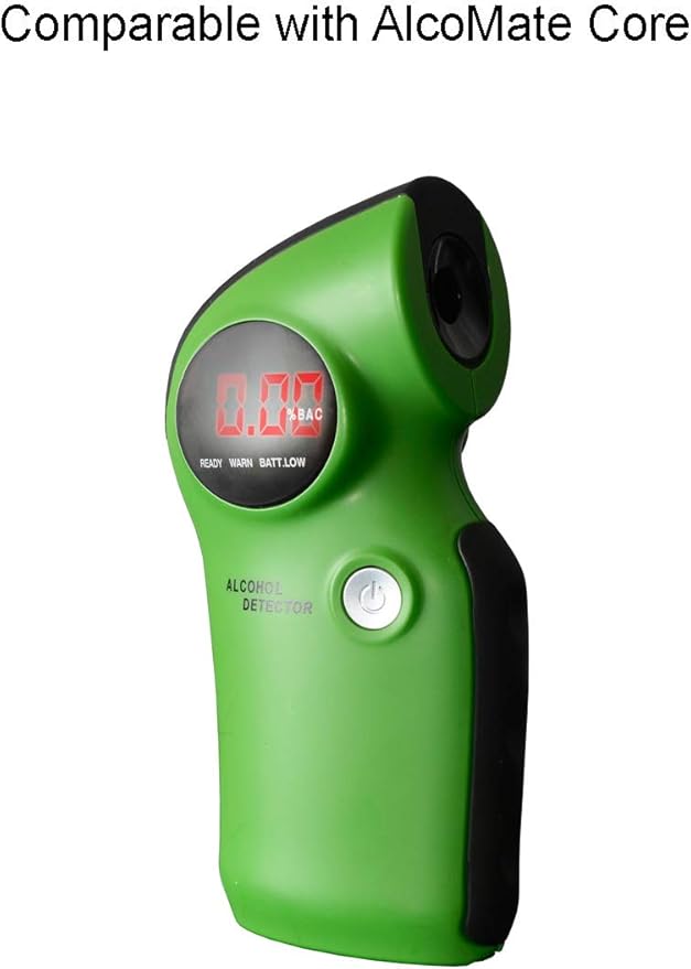 AlcoMate Standard Breathalyzer Mouthpieces – One-Way Flow for Maximum Accuracy | Fits Revo, Premium & Prestige | Reliable BAC Testing for Workplace, Home & Professional Use