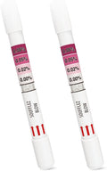Breathalyzers for Alcohol, Single-Use Disposable Breath Alcohol Analyzer 4-Level Indication Home Testing for Personal Use, 2 Tests