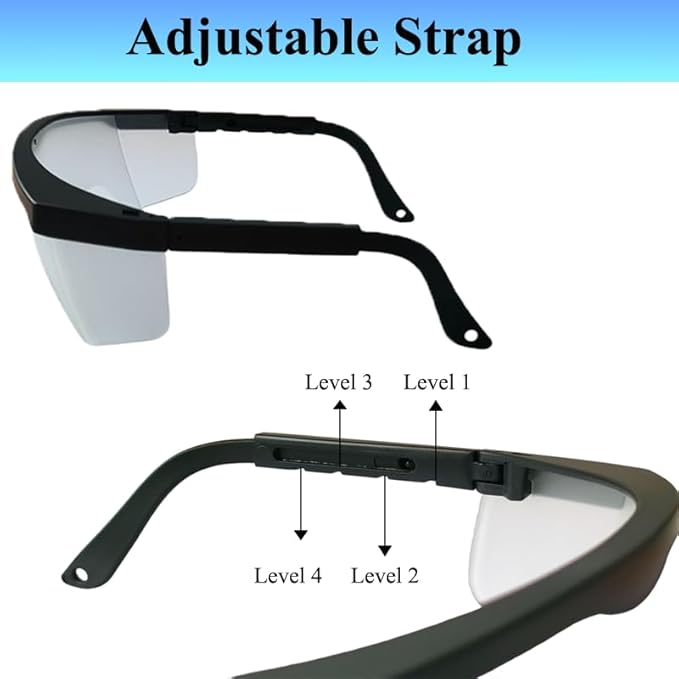 IFR Foggles for Aviation - Pilot Training Glasses with Adjustable Strap and Light Gun Signals Card - View Limiting Device for Instrument Flight