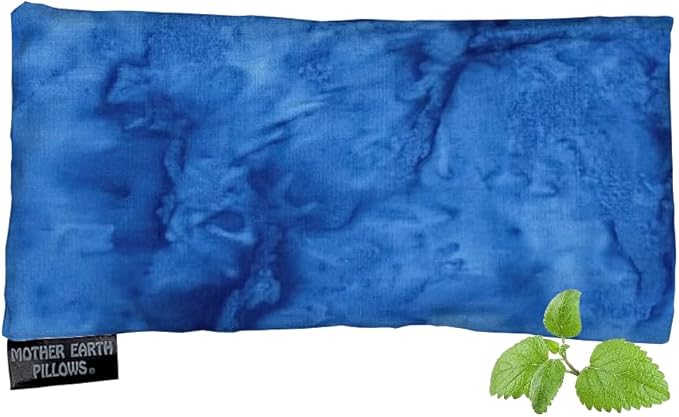 Mother Earth Pillows Therapeutic Eye Pillow (Blue Print - Relieve Herbal Blend)