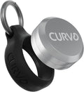 CURVD Premium Carrying Case – Durable Travel Keychain Container, Medicine Pill Organizer & Travel Pill Box, Small Waterproof Holder for Pills, Earplugs, Jewelry, Compatible with Loop, Vibes & Eargasm