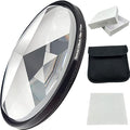 Pentaprism Filter Special Effects 77mm FX Glass Dazzling Film Large Screen Anamorphic DSLR Video Photography Camera Accessories