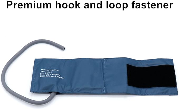 Universal NIBP Cuff with BP12 Connector for Infant, 10-19 cm Reusable Single Tube PU Replacement BP Cuff with Inner Airbag for Blood Pressure Monitor Machine