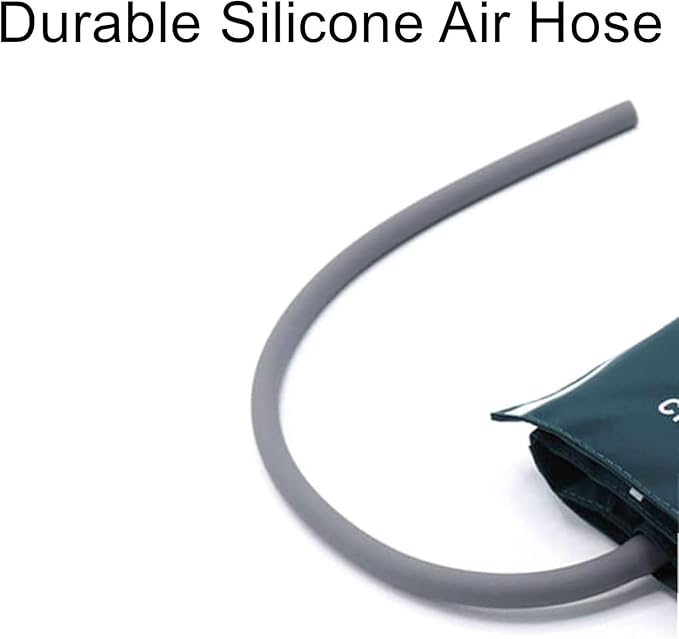 Nylon Blood Pressure Cuff with Single Tube for Adult Thigh 46-66 cm, Reusable NIBP Replacement Cuff with Inner Airbag for NIBP Monitor Machine, No BP Connector