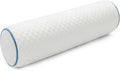 Cervical Pillow for Neck Pain & Side Sleepers Patented Ergonomic Memory Foam Pillow – Adjustable Height for Back & Side Sleeping, Anti-Snoring (Blue+White, Roll)