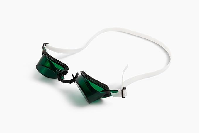 New for 2026 - Padded UV Eye Protection Goggles for The Fiji Sun Tanning Lamp and Red Light Therapy, FDA Registered, Clear Unobstructed Vision, Padded for Comfort