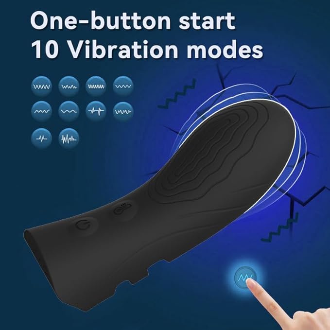 2026 New Handheld Massagers Workout Travel Small Massage with Heating Function Mini Handheld Electric Back and Finger Massage Recovery Tools with Quiet 10 Powerful Percussion Modes u79f (Black)