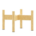 iSpring Wooden Stand for DGF2 Gravity-Fed Stainless Steel Countertop Water Filter System, Natural Wood