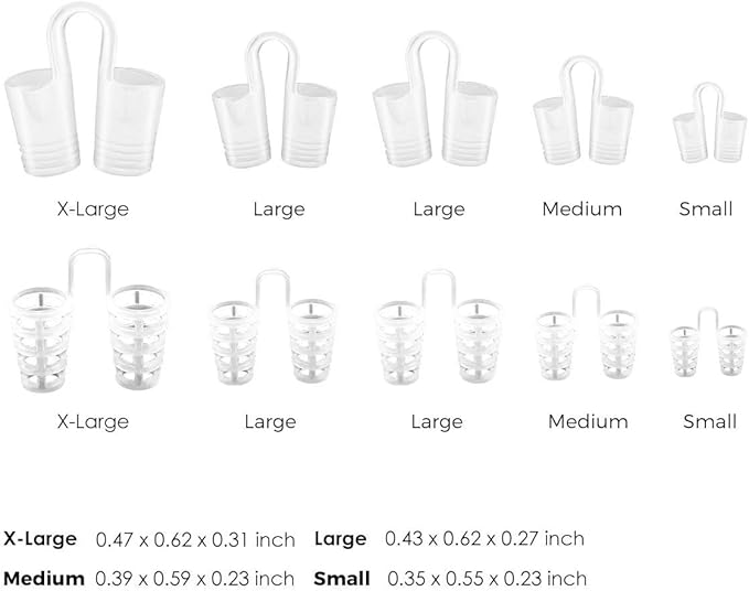 30pcs Anti-Snoring Solutions - Nose Vents, Nose Clips, and Nasal Strips - Snore Stopper for Men & Women - by Mobi Lock