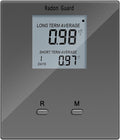 Home Radon Detector, Portable Radon Meter, Long and Short Term Home Radon Monitor, Battery-Powered, Prevent Excessive Radon Levels, Keep Your Health, Gray, Grey, BG-005
