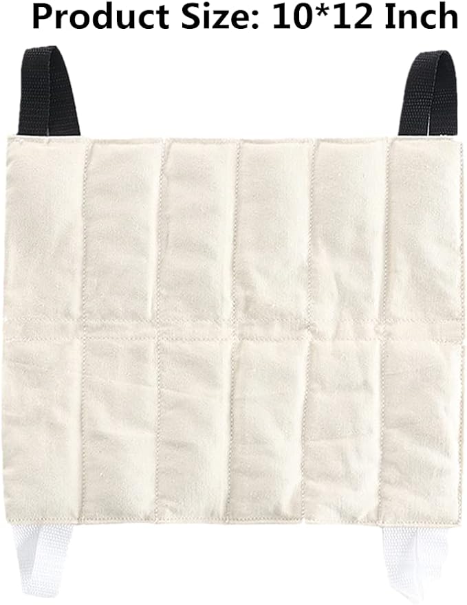 UNI-GO Moist Heat Pack, Relieve Body Fatigue, Pain, Backache, Arthritis, Joint Stiffness, Sprains, Bruises, General Soreness and Spasms. (Standard-10 x12 Set with Terry Cover)